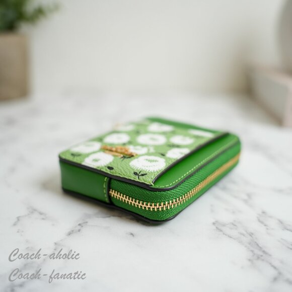 NWT Coach CBI58 Carmen Mini Crossbody Bag & CBL79 Zip Card Case With Floral SET - Picture 16 of 16